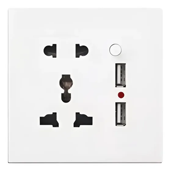 Camara Espia Enchufe Contacto Ip 1080 Apagador Blanco