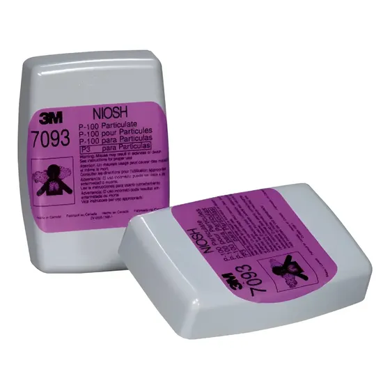 Máscara respiratoria filtro de partículas descartable 3m 7093