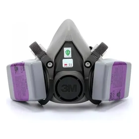 Mascarilla Respirador 3m Con Filtros 7093 Superior A N95
