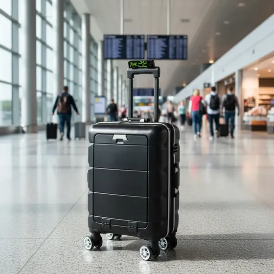 Maleta De Viaje Lujo Cargador Celular, Candado Accesorios