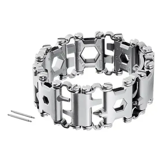 Pulsera Multiherramienta Acero Tactica 29 En 1 Herramienta
