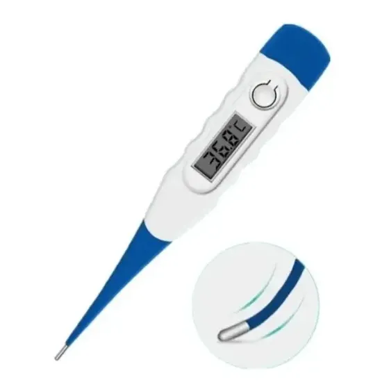 Termómetro Digital Para Bebés Punta Flexible (10 Piezas)