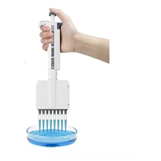 Micropipeta Mecanica Multi Canal Laboratorio 8 Canales