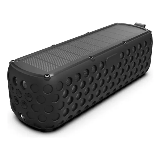 Bocina Carga Solar Eshine Contra Agua Campismo Uso Rudo