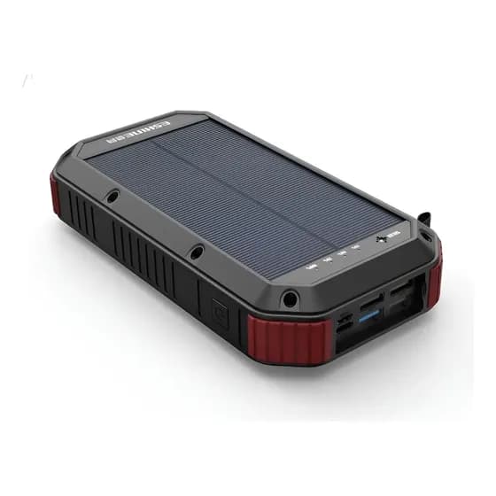 Cargador Solar Powerbank Contra Agua 30,000 Mah Uso Rudo