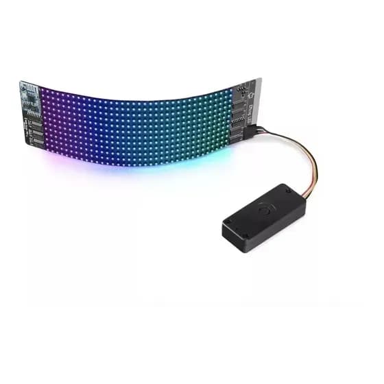 Panel Led Celular Bluetooth Flexible Matriz 17x5 Publicidad